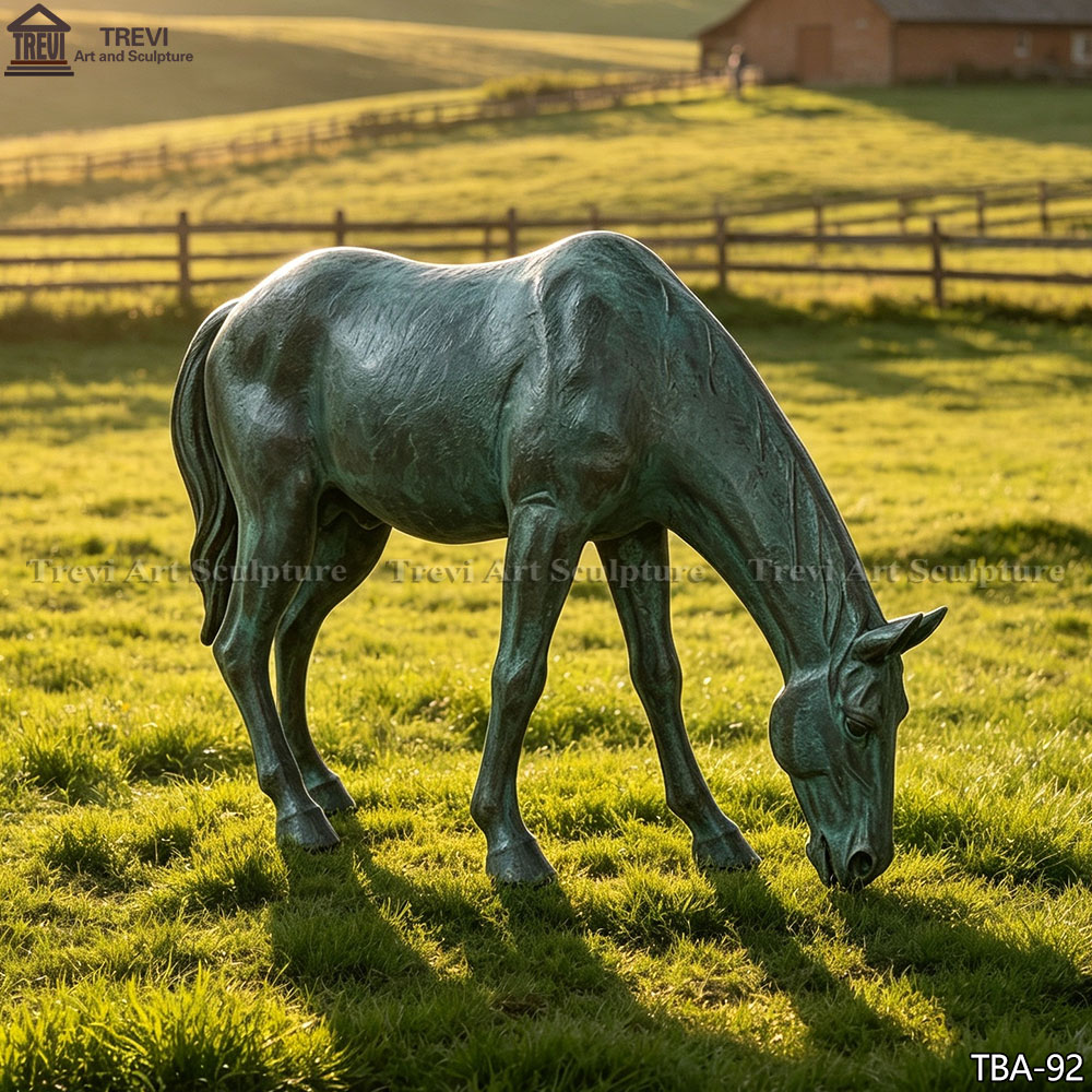 Grazing Horses