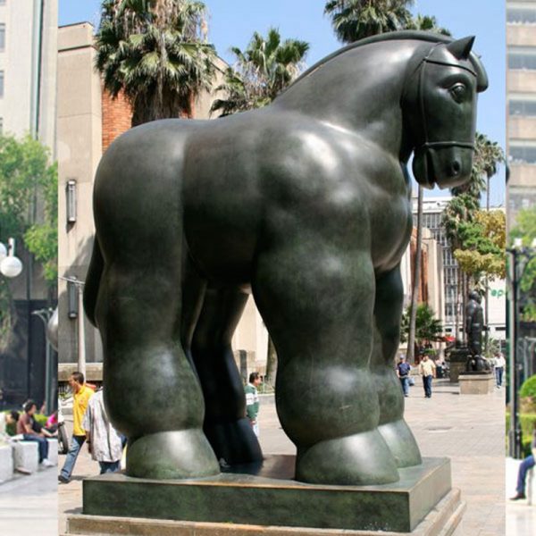 Large Bronze Botero Horse Sculpture Factory Sale Price (1)