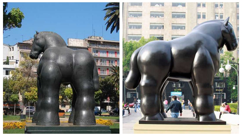 Large Bronze Botero Horse Sculpture Factory Sale Price (3)