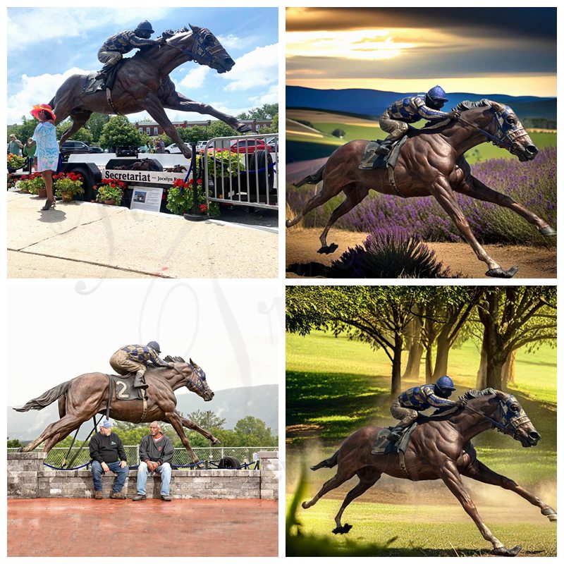 Secretariat Bronze Statue Details