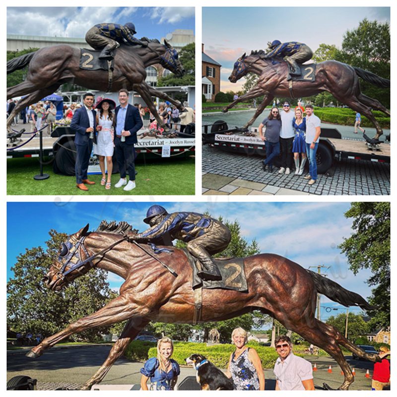 Secretariat Bronze Statue Introduction